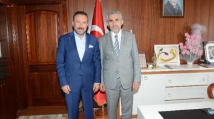 Nevzat Doğan&rsquo;dan M&uuml;ft&uuml; Doğan&rsquo;a Hayırlı Olsun Ziyareti