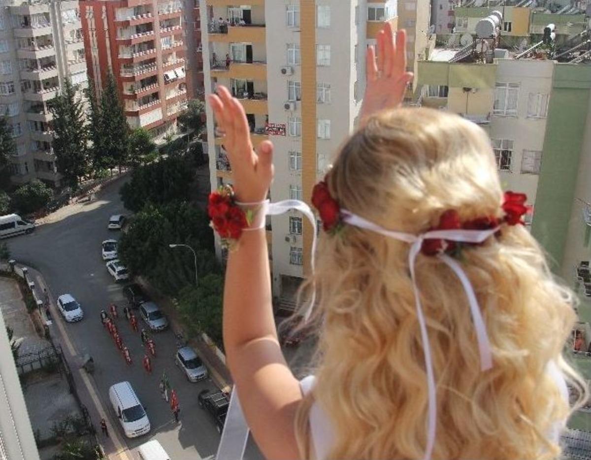 (&ouml;zel Haber) Damat Gelini Almaya Mehteran Takımıyla Geldi