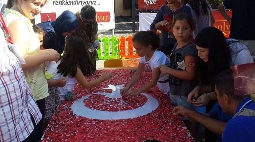 Zafer Bayramı Temalı At&ouml;lye Bulvar Avm&rsquo;de