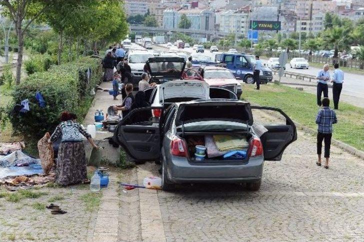 Trabzon’da Suriyeli Dilencilere Operasyon G1