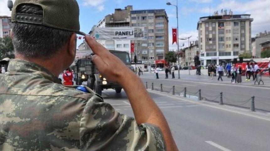 Sivas’ta 30 Ağustos Zafer Bayramının Provası