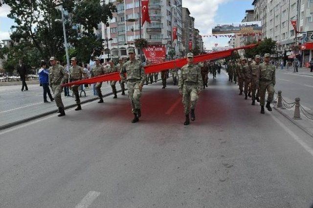 Sivas’ta 30 Ağustos Zafer Bayramının Provası