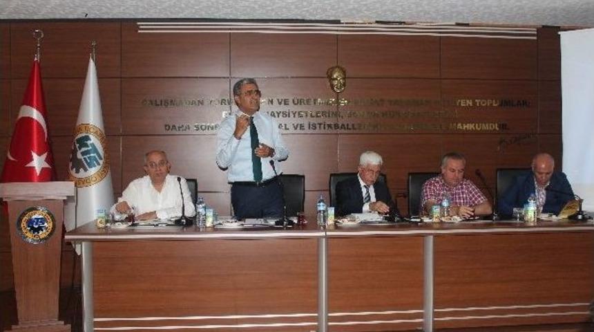 Karaman&rsquo;da Serbest B&ouml;lge Ve Gıda Vadisi Toplantısı