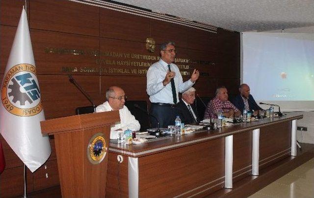 Karaman&rsquo;da Serbest B&ouml;lge Ve Gıda Vadisi Toplantısı 2