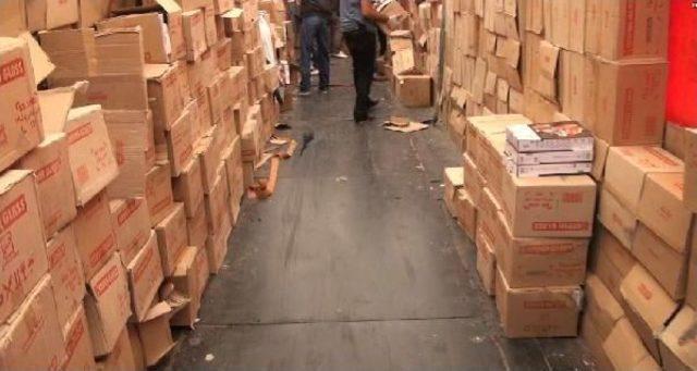 Kars'ta 420 Bin Paket Kaçak Sigara Ele Geçirildi