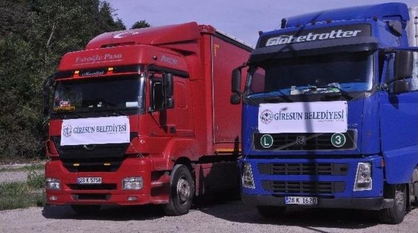 Giresun Belediyesi Hopa Ve Arhavi&rsquo;ye İ&ccedil;me Suyu G&ouml;nderdi