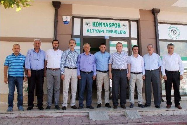 Torku Konyaspor&rsquo;da Yeni Altyapı Tesislerinin Tanıtım Toplantısı Yapıldı 1