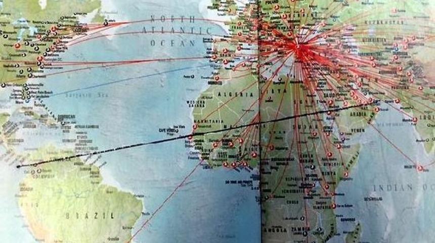 D&uuml;nyanın En Uzun Aktarmasız U&ccedil;uşu