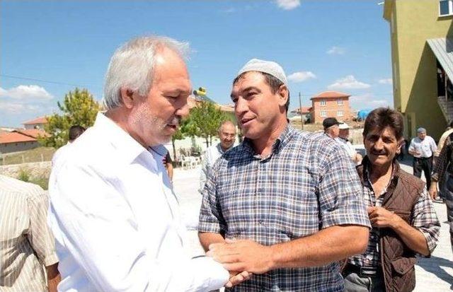 Başkan Kamil Saraçoğlu, İbrahim Savurgan’ın Cenaze Namazına Katıldı