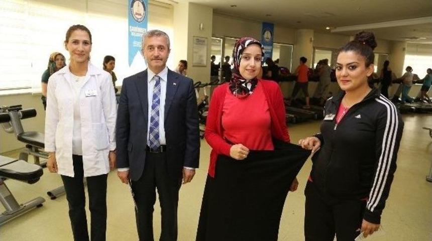 Şahinbeyli Kadınlar Y&uuml;zerek Zayıflıyor