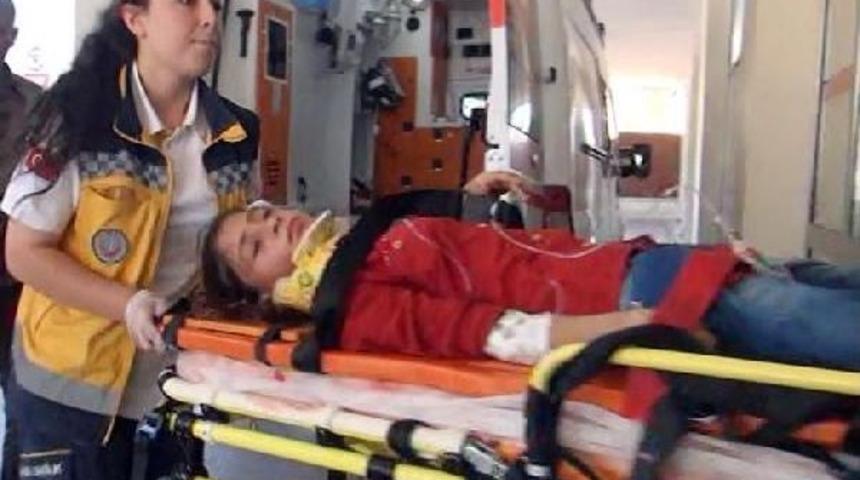 Maganda Kurşunuyla Yaralanıp &Ccedil;atıdan D&uuml;şt&uuml;