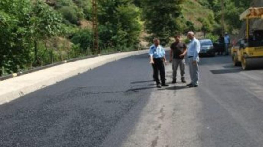 Yenice&rsquo;de Asfalt &Ccedil;alışmaları Başladı