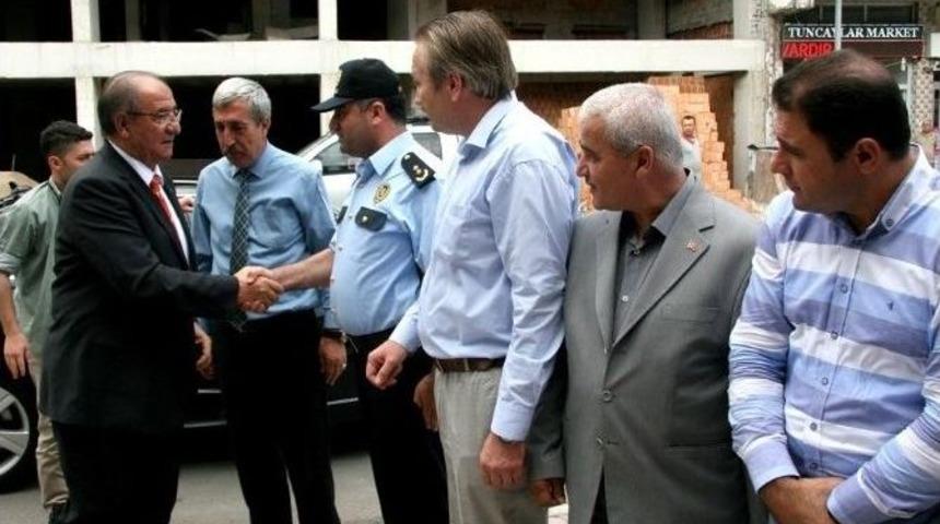 Vali Kara&rsquo;dan Kaymakam G&ouml;zen&rsquo;e Hayırlı Olsun Ziyareti