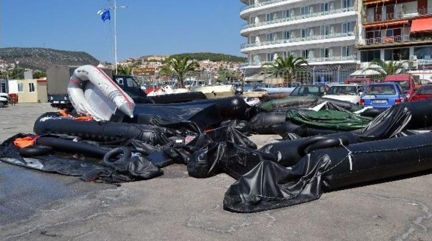 Midilli&rsquo;de Ka&ccedil;ak G&ouml;&ccedil;men Sayısı 10 Bine Ulaştı