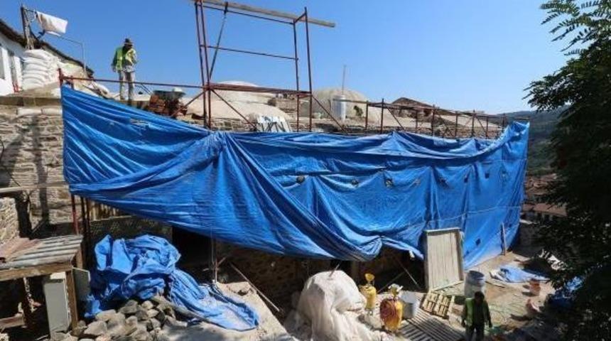 St. John&rsquo;S Cathedral Under Restoration In Aegean Neighbourhood