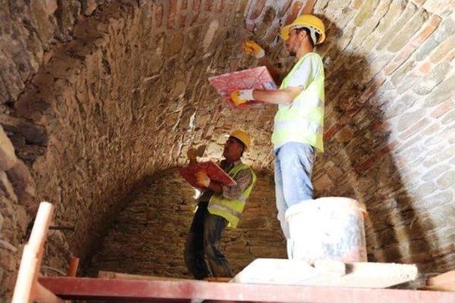 St. John’S Cathedral Under Restoration In Aegean Neighbourhood