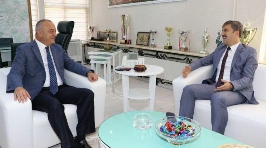 Şirin&rsquo;den Başkan Erg&uuml;n&rsquo;e Ziyaret