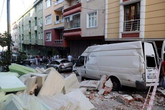 Ek Fotoğraflar // Küçükköy'de Parke Imalathanesinde Sanayi Tüpü Patladı: 9 Yaralı