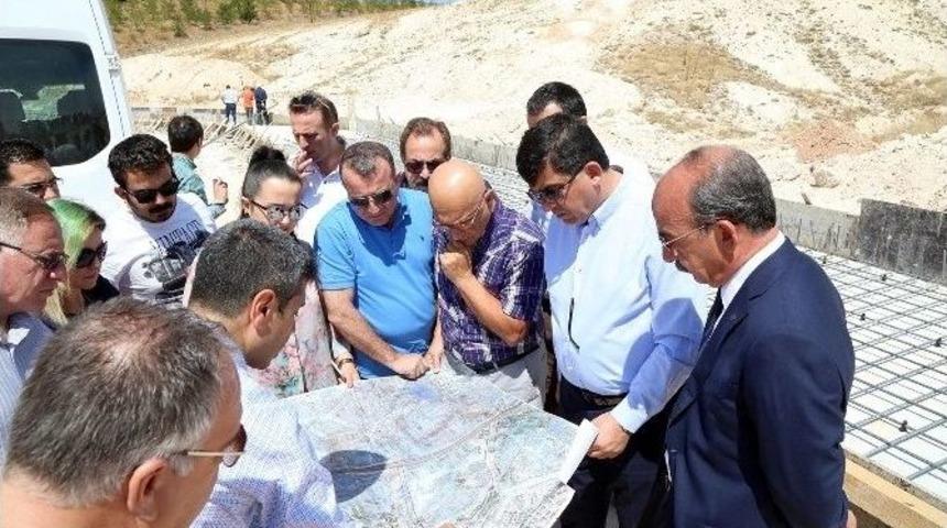 Rıdvan Fadıloğlu, Alp Yapı &Ccedil;alışmalarını Yerinde İnceledi