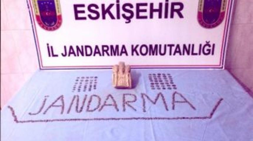 Eskişehir Jandarmasından Tarihi Eser Operasyonu