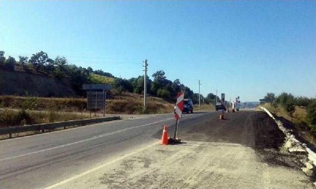 Sakarya da &Ccedil;&ouml;ken Yol Onarıldı 1