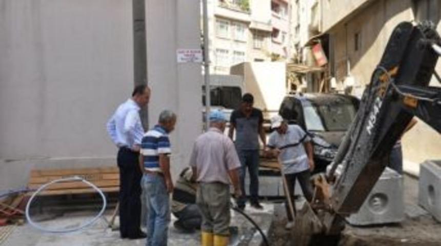 Başkan Işık Yol &Ccedil;alışmalarını Yerinde Denetledi