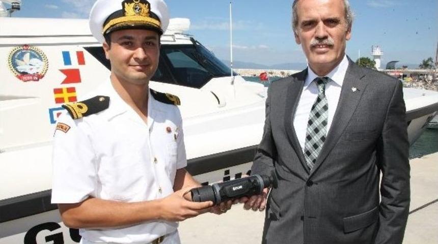 B&uuml;y&uuml;kşehir&rsquo;den &lsquo;sahil G&uuml;venlik&rsquo;e Kamera Desteği