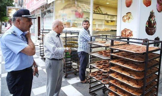 Haliliye’de Zabıtalardan Sıkı Denetim