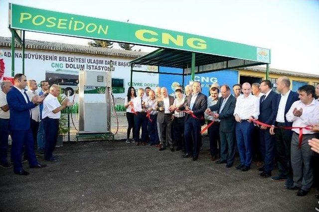 Büyükşehir Doğalgaz Dolum İstasyonu Açıldı