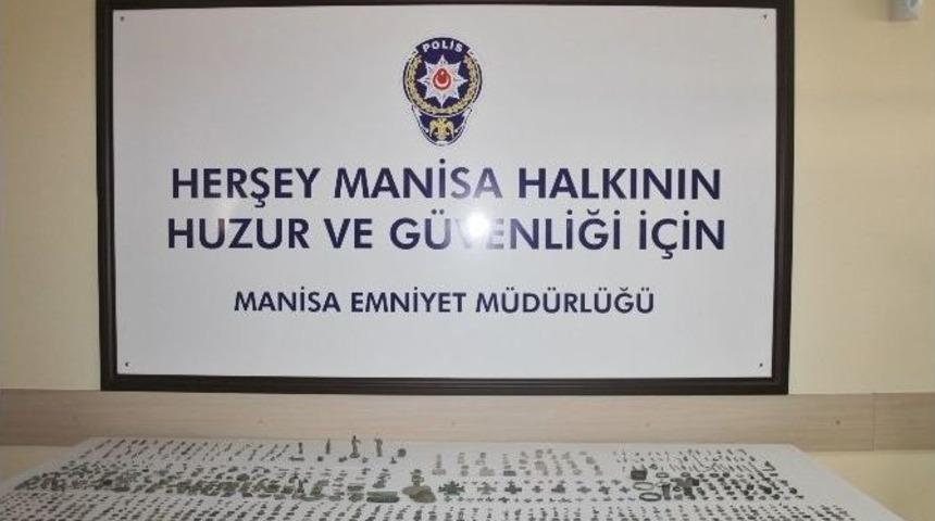 Manisa&rsquo;da Tarihi Eser Operasyonu