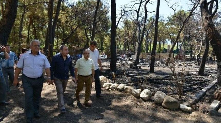 Sosyete Pazarı&rsquo;ndaki Yangının Ardından