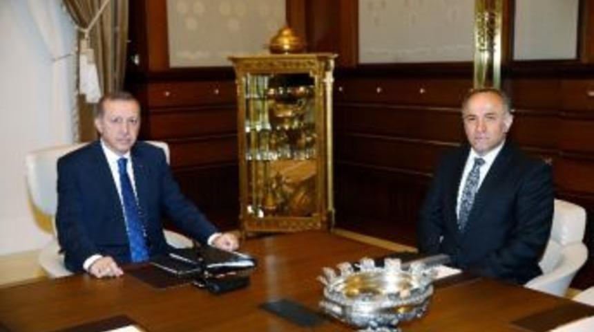 Cumhurbaşkanı Erdoğan Mgk Genel Sekreteri Hacım&uuml;ft&uuml;oğlu&rsquo;nu Kabul Etti