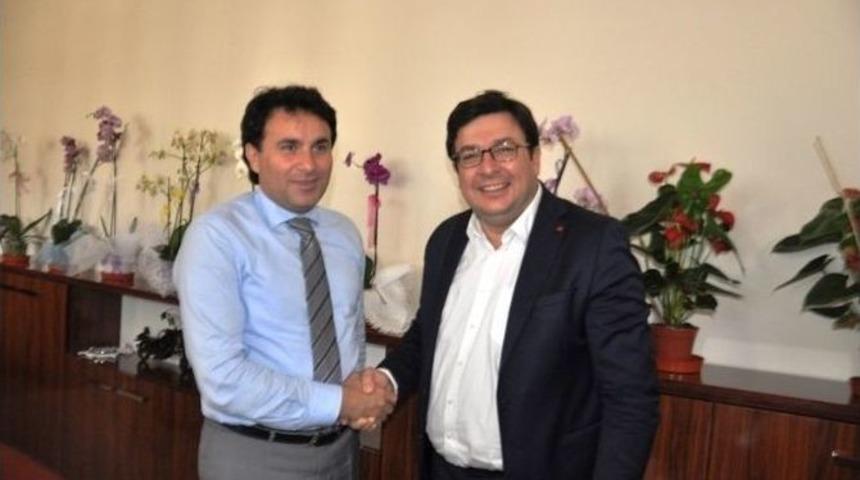 Kaymakam G&ouml;rg&uuml;l&uuml;arslan&rsquo;a Hayırlı Olsun Ziyareti