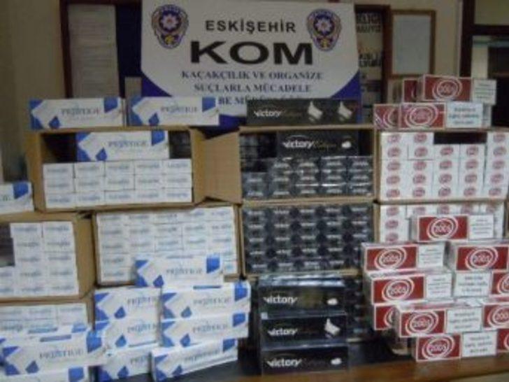 5 Bin 750 Paket Kaçak Sigara Ele Geçirildi