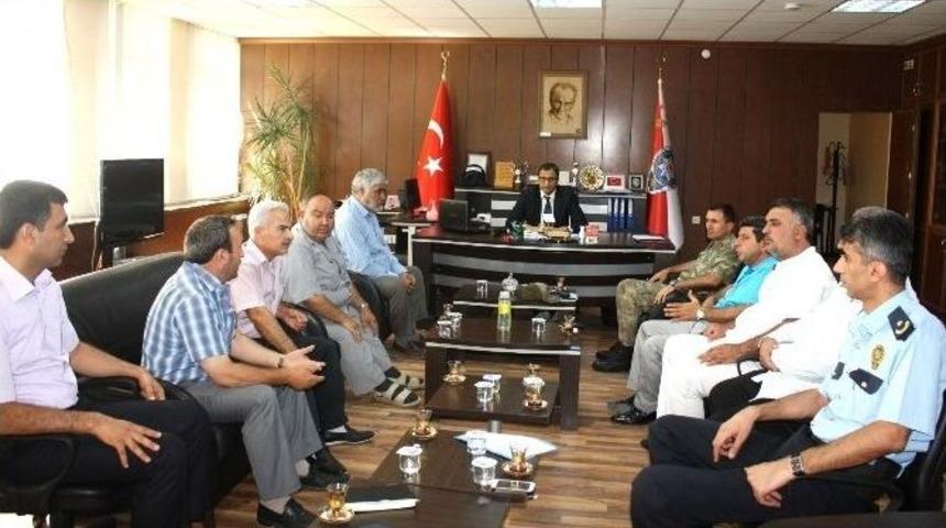 Nizip&rsquo;te Fıstık Hırsızlığına Karşı Asayiş Toplantısı