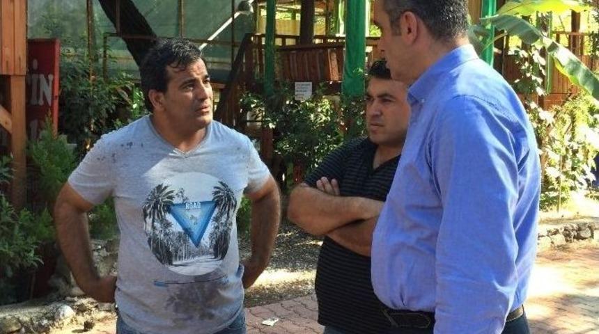 Chp İl Başkanı Esen, Sosyete Pazarı Esnafını Ziyaret Etti