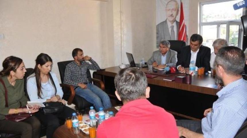 Chp'li Sağlar, Hakkari'de Basın Toplantısı Yaparken Yaralı Haberi Gelince 112'yi Aradı