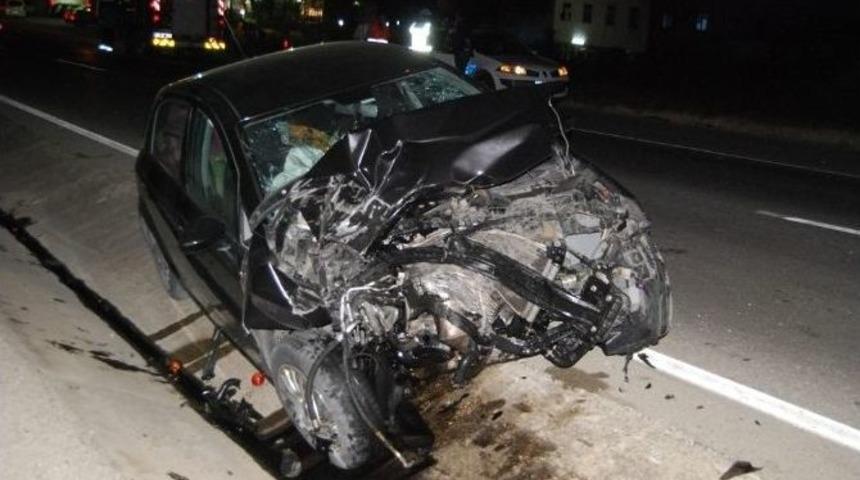 Tekirdağ&rsquo;da Trafik Kazası: 2 Yaralı