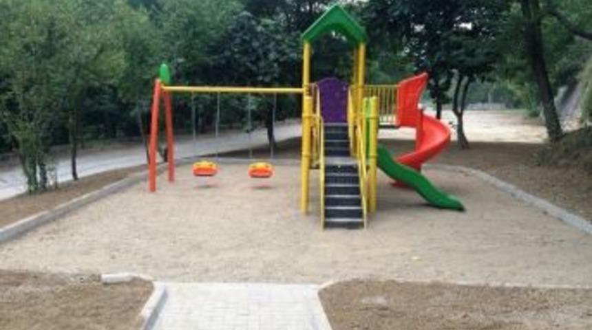 Cephanelik Mesire Alanına Yeni Oyun Grubu Yapıldı