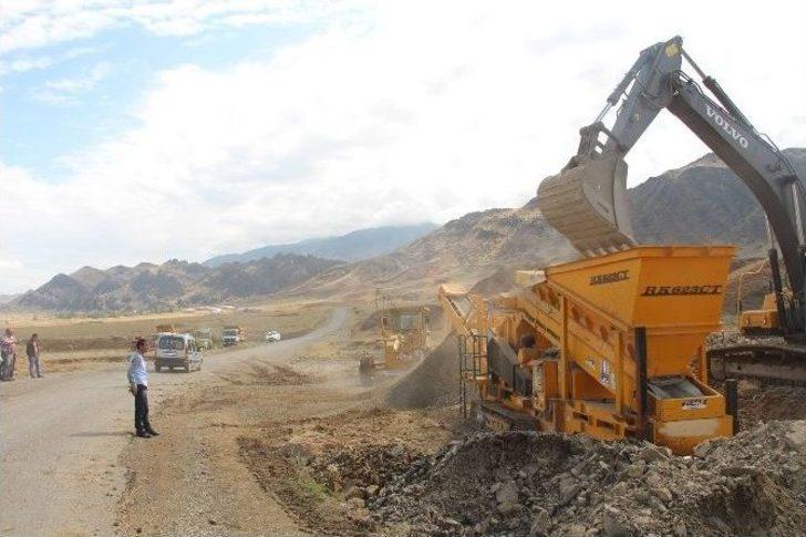 Oltu Dümbüllü Deresi Asfalta Kavuşuyor G5