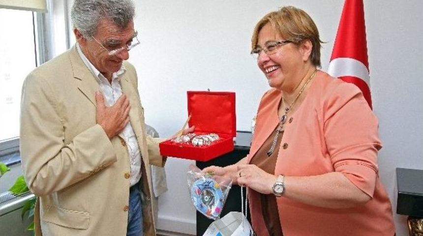 Başkan Pekdaş’a Midilli’den Ziyaret