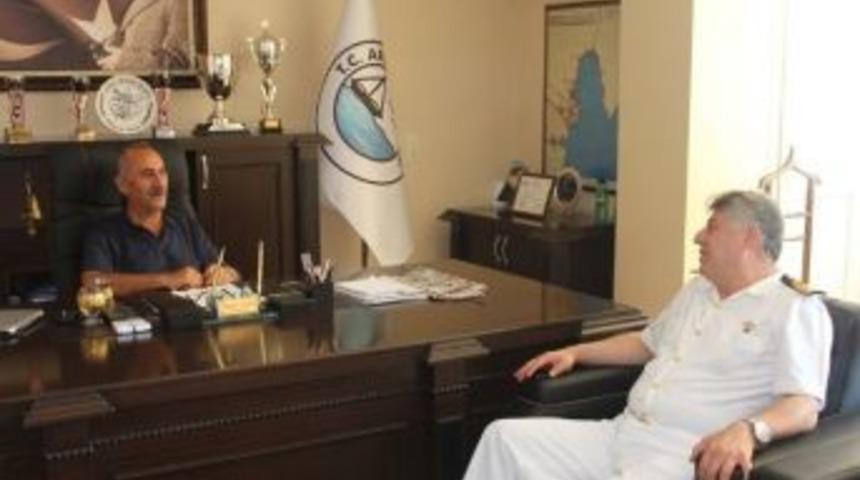 Garnizon Komutanı Alg&uuml;r&rsquo;den Veda Ziyareti