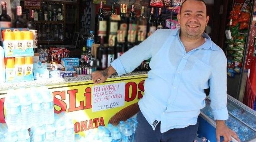 İrlandalı Turiste Bir Destek De Edirne&rsquo;den Geldi