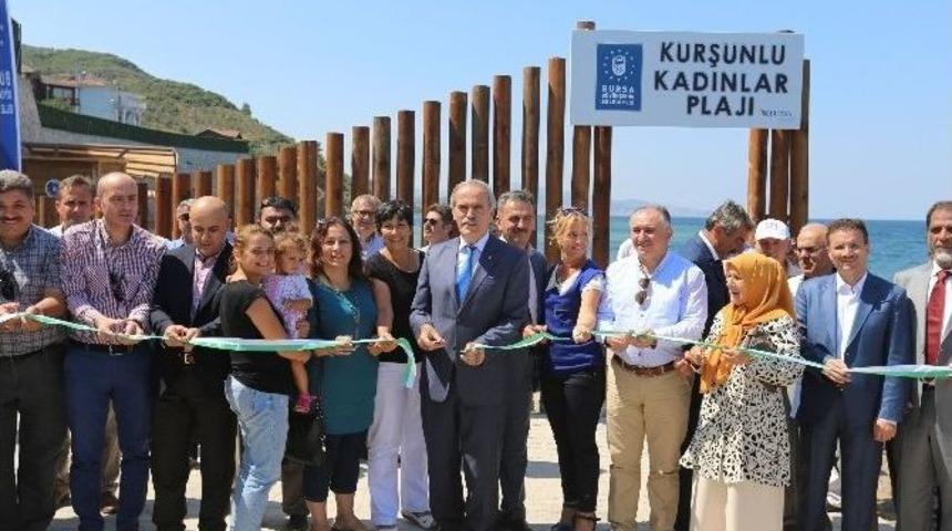 Kurşunlu&rsquo;da Kadınlara &Ouml;zel Plaj