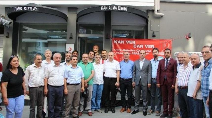 Mhp&rsquo;den Kan Bağışı Kampanyası