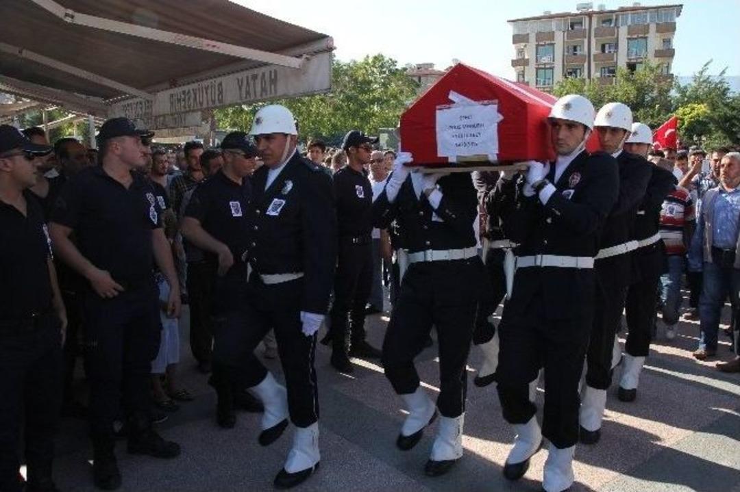 Hatay Şehidini Uğurladı