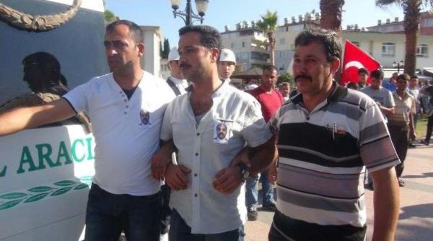 Şanlıurfa'da Şehit Olan Polisler, T&ouml;renle Memleketine Uğurlandı (3)