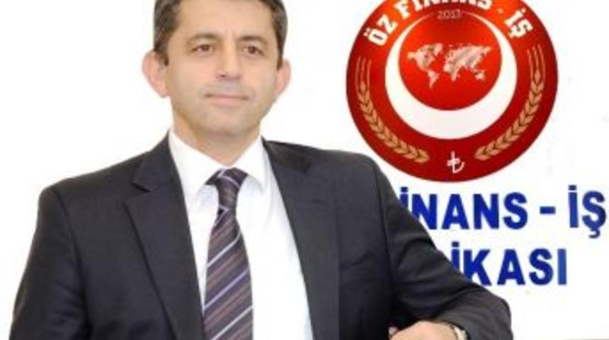 &Ouml;z Finans İş Sendikası Genel Başkanı Ahmet Eroğlu: