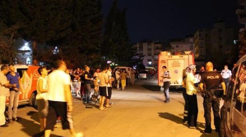 Terastaki Mangal Ateşi Daireyi Yaktı