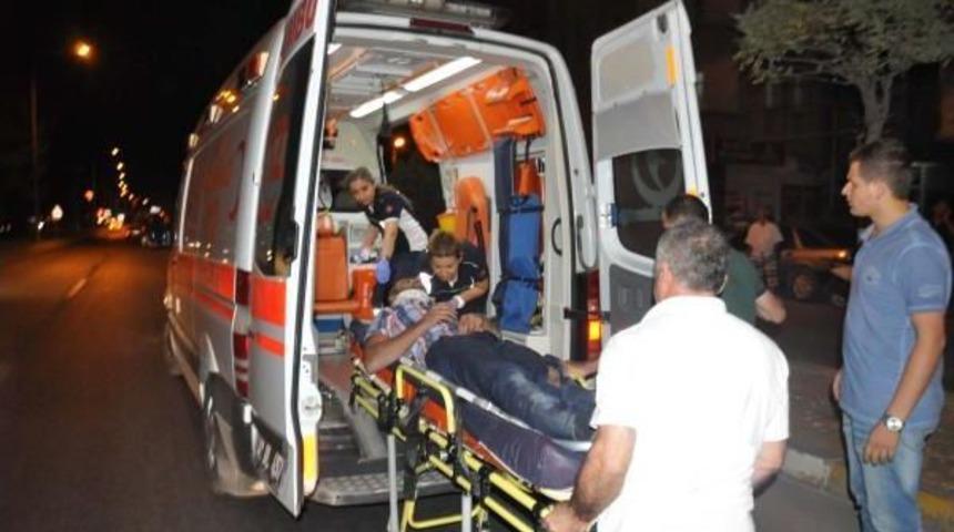 Adıyaman&rsquo;Da Kaza Sonrası Kavga